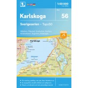 56 Karlskoga Sverigeserien 1:50 000